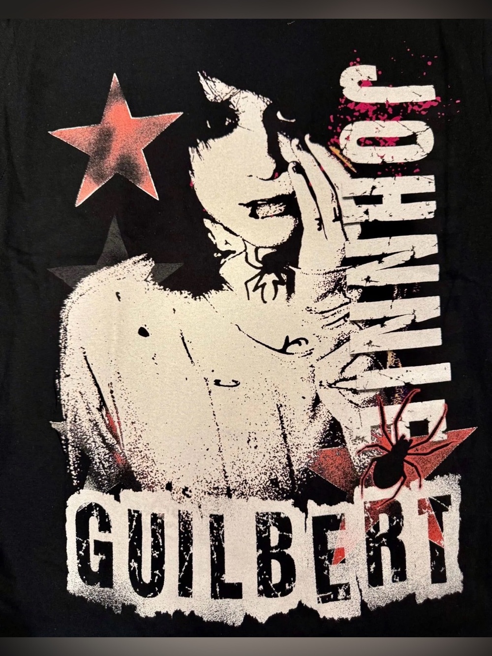 Jake And Johnnie: Johnnie Guilbert Portrait T-Shirt